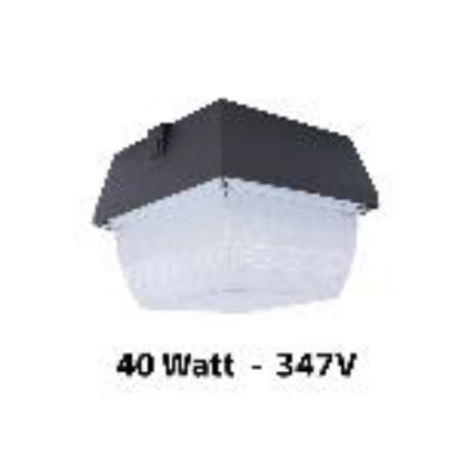 Picture of LED Garage Lighter, 44 watts, 4000K, 347V, 4105 lms, Dimming 0-10V