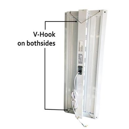 Picture of 4 FT LED High-Bay, 208 watts, 4000K, 26618 lms, Dimming 0-10, 120M
