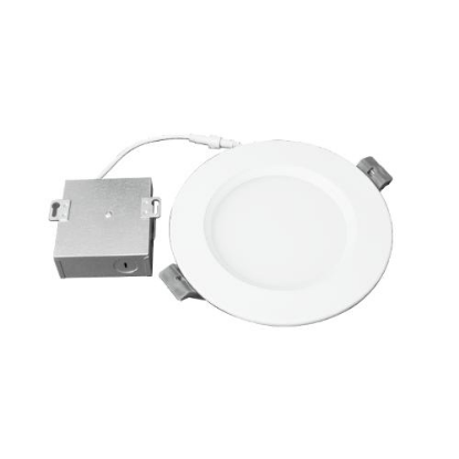 Picture of 4'' Slim Baffle LED Light, 9 watts, 3-4-5K, Dimming 10-100%, 120V, Round