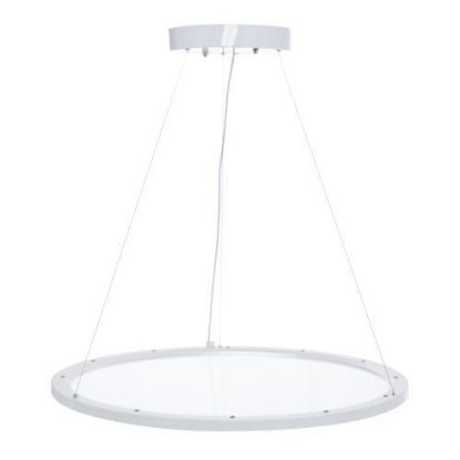 Picture of LED Circular Up and Down Light 50 watts 4000K, 5020 Lm, 120V - 15 feet Aircraft Cable + Ceiling Canopy and 3-Wire power cord