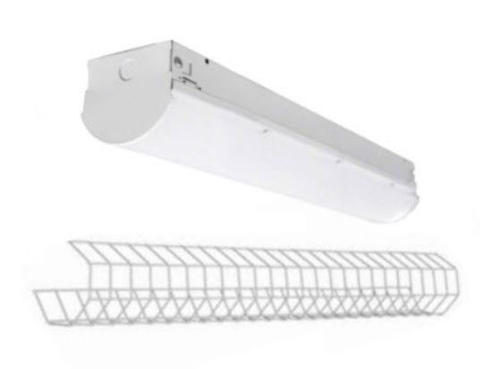 Picture of 4 FT LED Lightning Bolt Strip, 43 watts, 5000K, 4637 lms,  Dimming 0-10V, 347V