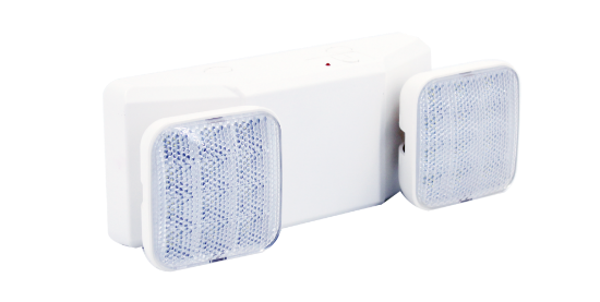 Picture of LED Emergency Light, 2X1.2 W lamps, Discharge 120 mins, Range 80m.sq., 120/347V