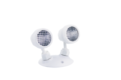 Picture of LED Emergency Remote Light, ABS, 2-Heads, 3.6-24VDC, 2X2 watts, 2X130 lms