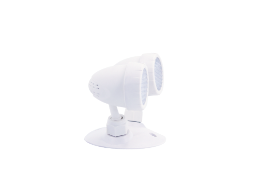 Picture of LED Emergency Remote Light, ABS, 2-Heads, 3.6-24VDC, 2X2 watts, 2X130 lms