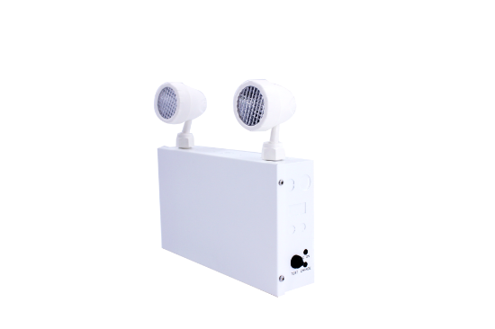 Picture of LED Emergency Lighting Power Supply, 6V, 7.0AH Lead Acid Battery with 2X2 watts LED Heads, Remote Load 10-36 watts, 120/277/347V