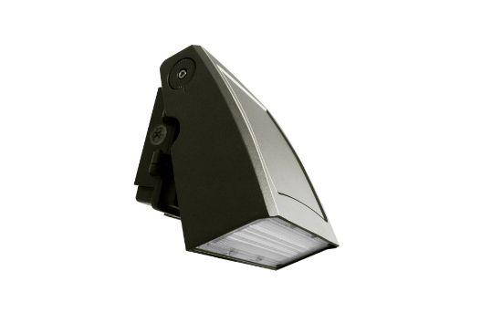Picture of LED Wall Pack, 20 watts, built-in photocell, 5000K, 2400 lms,  IP 65 Rated, 120-347V