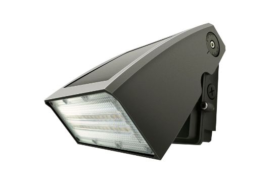 Picture of LED Wall Pack, 40 watts, built-in photocell, 5000K, 4800 lms, IP 65 Rated, 120-347V
