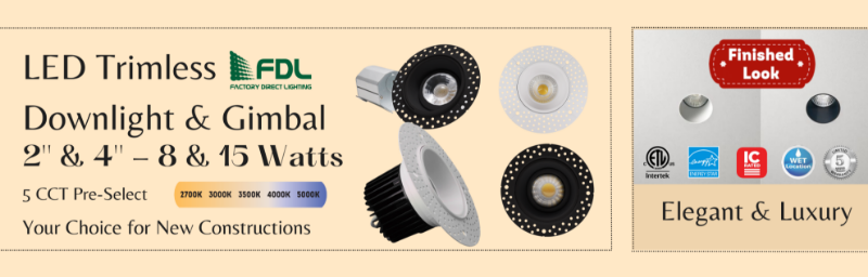 Picture for category Trimless Downlight & Gimbal