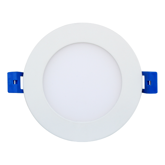 Picture of 4" Slim LED Light Panel, 9 watts, 740 lms, Dimmable, Pre-select 5 CCT, 120V, ROUND, Damp Location