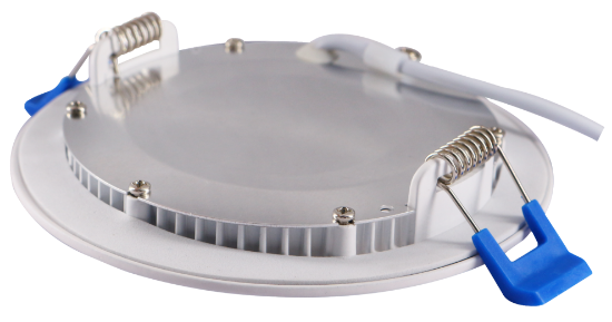 Picture of 4" Slim LED Light Panel, 9 watts, 740 lms, Dimmable, Pre-select 5 CCT, 120V, ROUND, Damp Location