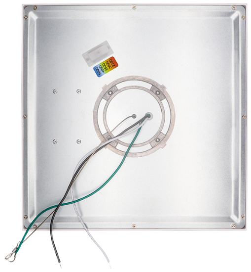 Picture of 8" LED Flush Mount, 18 watts, 1100 lms, Pre-select 5 CCT, Triac Dimming, IC & Wet Location Rated, Square 