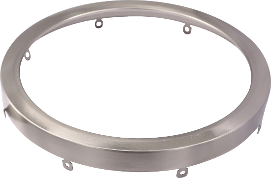 Picture of 12'' Flush Mount Brush Nickel Ring
