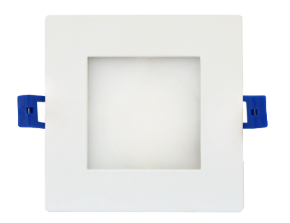 Picture of 4'' Slim LED Light Panel, 12 watts, 700 lms, Dimmable, Pre-select 5 CCT, 120V, SQUARE, Damp Location