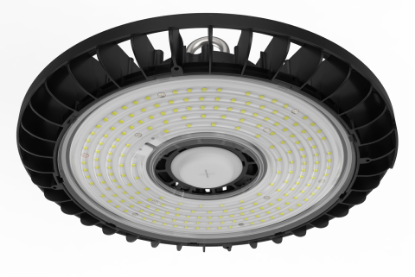 Picture of LED Highbay UFO Pro-Series, 100 watts, 5000K, 16434 lms, IP65 Rated, 8.5 ft Power Cord, Dimming 0-10V, 120-347V