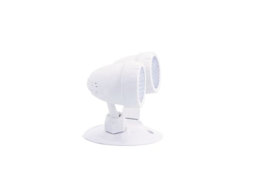 Picture of LED Emergency Remote Light, ABS, 2-Heads, 5-24VDC, 2X5 watts, 2X350 lms
