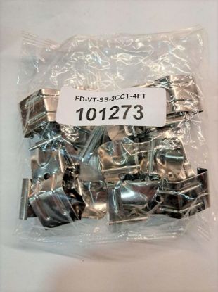 Picture of Stainless Steel Clips for 900S 3CCT Vapor Tight - 4 ft (12 Pcs)