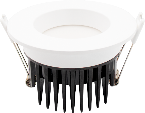 Picture of 3'' Regressed Module Downlight, 10 watts, 820 lms, Pre-select 5 CCT, Triac Dimming, 120V, Round, Wet Location
