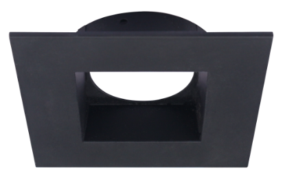 Picture of 3'' Regressed Module Downlight Trim, Black, Square