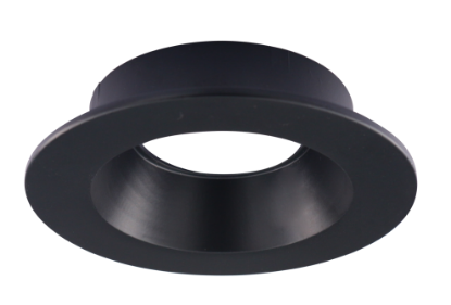 Picture of 4'' Regressed Module Downlight Trim, Black, Round