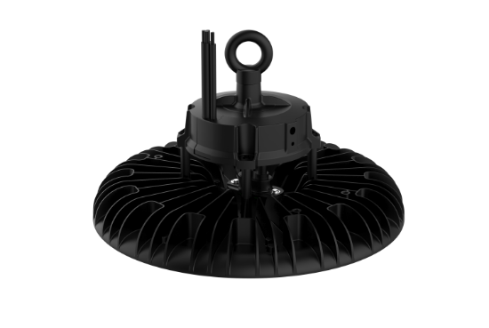 Picture of LED Highbay UFO Multi-Series, Pre-Select 3 Wattage 150-200-240 watts, Pre-Select 3 CCT 3K-4K-5K, 22876-38258 lms, IP65 Rated, 9 ft Power Cord, 120-347V