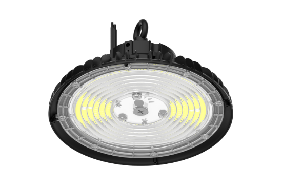Picture of LED Highbay UFO Multi-Series, Pre-Select 3 Wattage 150-200-240 watts, Pre-Select 3 CCT 3K-4K-5K, 22876-38258 lms, IP65 Rated, 9 ft Power Cord, 120-347V