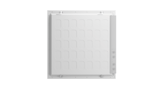Picture of 2 x 2 LED Panel Light, Backlit, Pre-Select Wattage 25W-30W-40W, Pre-Select 3 CCT 3500K-4000K-5000K, Dimming 0-10V, 5000 lms, 120-347V, with optional PIR sensor