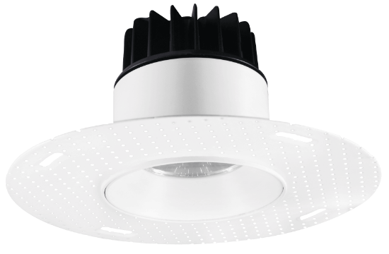 Picture of 3.5'' Trimless LED Downlight, 12 watts, Triac Dimming, 985 lms, 5 CCT Switchable, 120V, Wet Location, Round, White