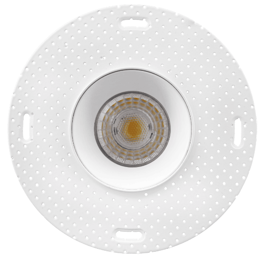 Picture of 3.5'' Trimless LED Downlight, 12 watts, Triac Dimming, 985 lms, 5 CCT Switchable, 120V, Wet Location, Round, White