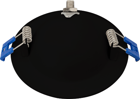 Picture of 3" LED Floating Gimbal, 8 watts, CRI 90+, Pre-select 5 CCT, 700 lms, Dimmable 10-100%, 120V, Round, Black