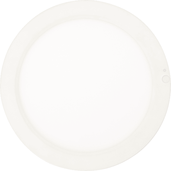 Picture of 9" LED Flush Mount with PIR Motion Sensor & Photocell, 18 watts, 1476 lms, CRI 90+, Pre-select 5 CCT, Dims to 30% by Sensor, IC & Wet Location Rated, Round, White