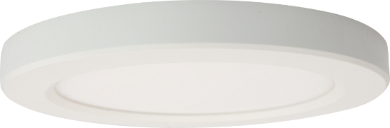 Picture of 8" LED Flush Mount, 18 watts, 1500 lms, CRI 90+, Pre-select 5 CCT, Triac Dimming, IC & Wet Location Rated, Round