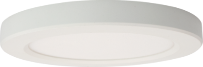 Picture of 6" LED Flush Mount, 15 watts, 1230 lms,  Pre-select 5 CCT, Triac Dimming, IC & Wet Location Rated, Round 