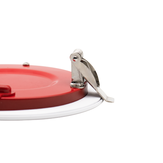 Picture of 3'' LED Recessed Downlight, 2-hours Fire Rated, 8 watts, 656lms, Pre-select 5 CCT, Triac Dimming, 120V, Round, Wet Location, White