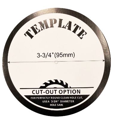 Picture of 4'' Recessed Downlight, 12 watts, 800 lms, CRI 90+, Pre-select 5 CCT, Triac Dimming, 120V, Black, Round, Wet Location