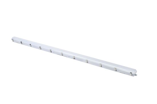 Picture of LED Vapor Tight IP65 Rated, 8FT, Pre-Select 3 Wattage 80-90-100W, Pre-Select 4CCT 3000K-3500K-4000K-5000K, 135lms/W, Dimming 0-10V, 120-347V