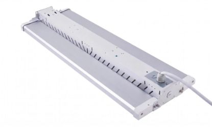 Picture of FDL LED Foldable Adjustable Beam Angle Linear Highbay, Pre-Select 3 Wattage (200-240-300W), Pre-Select 3 CCT (3500K-4000K-5000K), 30000-45000 lms, 0-10V Dimming, 120-347V