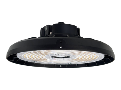 Picture of LED Highbay UFO Plus-Series, Pre-Select 3 Wattage 150-200-240W, Pre-Select 3 CCT 3K-4K-5K, 36000lm, IP65 Rated, 9 ft Power Cord, 120-347V